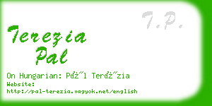 terezia pal business card